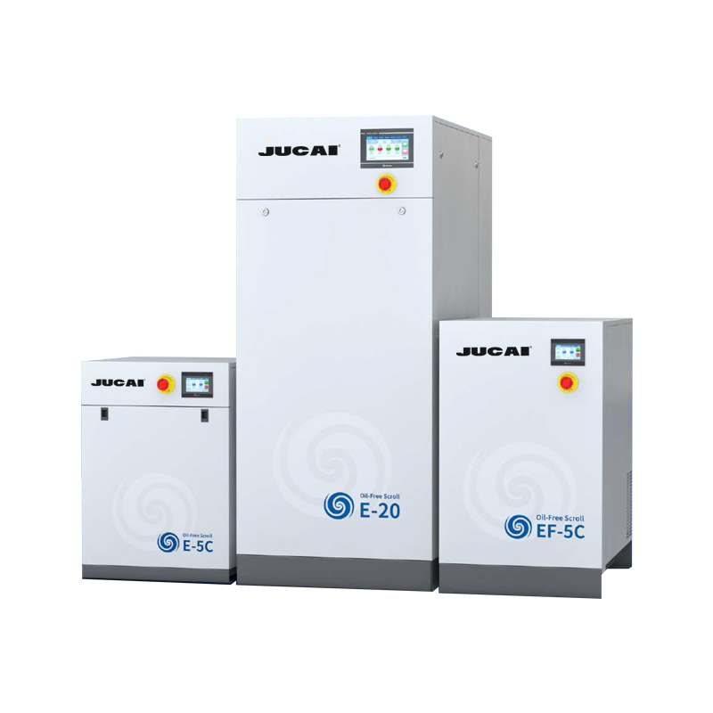 4kW 0.4M3/min 無油渦旋空壓機(jī)EF-5C 靜音食品飲料醫(yī)療實驗室空壓機(jī)